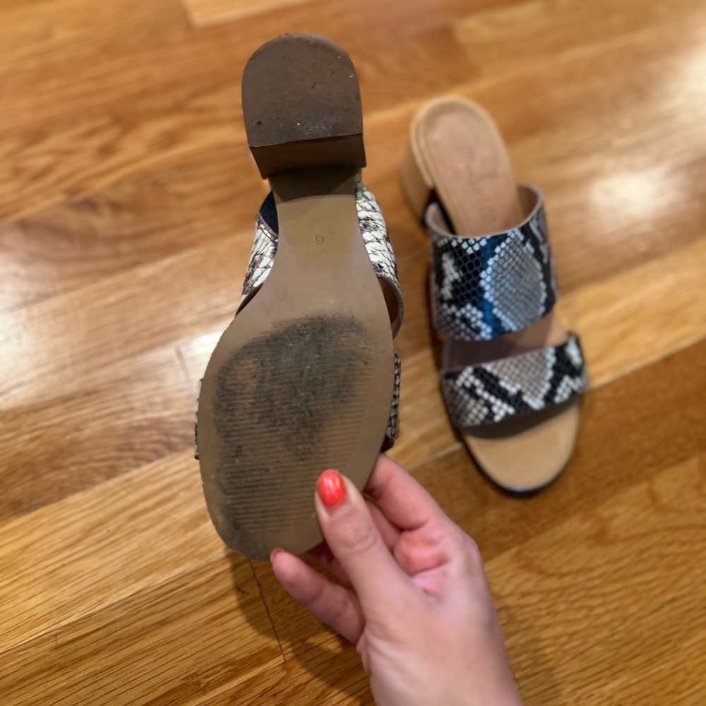 Madewell heeled sandals - Picture 3 of 8